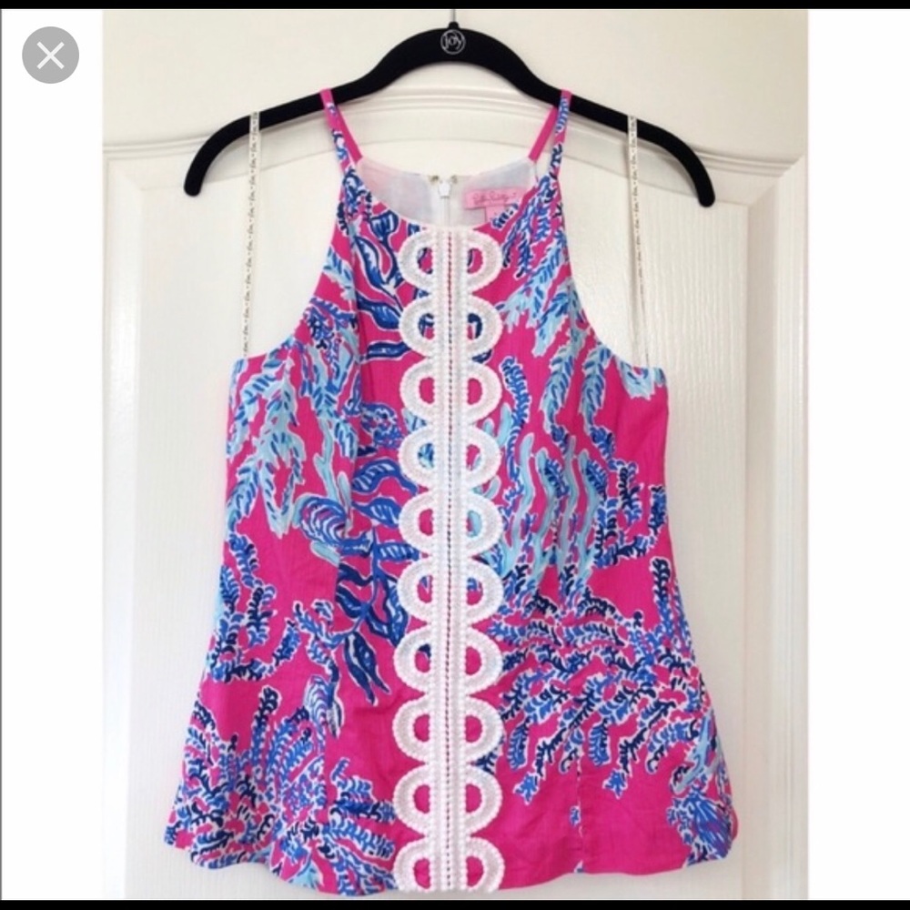 Lilly Pulitzer slim fit tank top